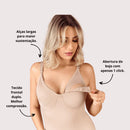 Body Modelador de Amamentação Pós-Parto Cirúrgico Sem Bojo