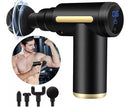 MASSAGEADOR PISTOLA MASSAGE GUN 4 PONTEIRAS MUSCULAR PROFISSIONAL 6 VELOCIDADES ELETRICA E RECARREGAVEL