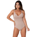 Kit 2 Body Feminino Modelador Segunda Pele Alça Reforçada Com Compressão Suplex Sem Bojo Conforto